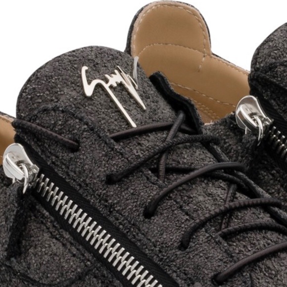 GIUSEPPE ZANOTTI Black Subtle Shine Sneaker - NEW - Picture 3 of 8